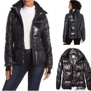 S13 New York Kylie Down Gloss Puffer Coat $300